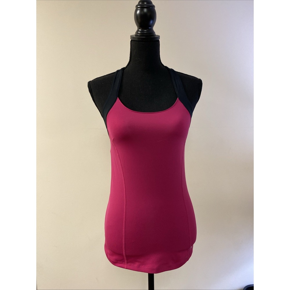 Women's Under Armour R Heat Gear Workout Tank Top Hot Pink Size Small